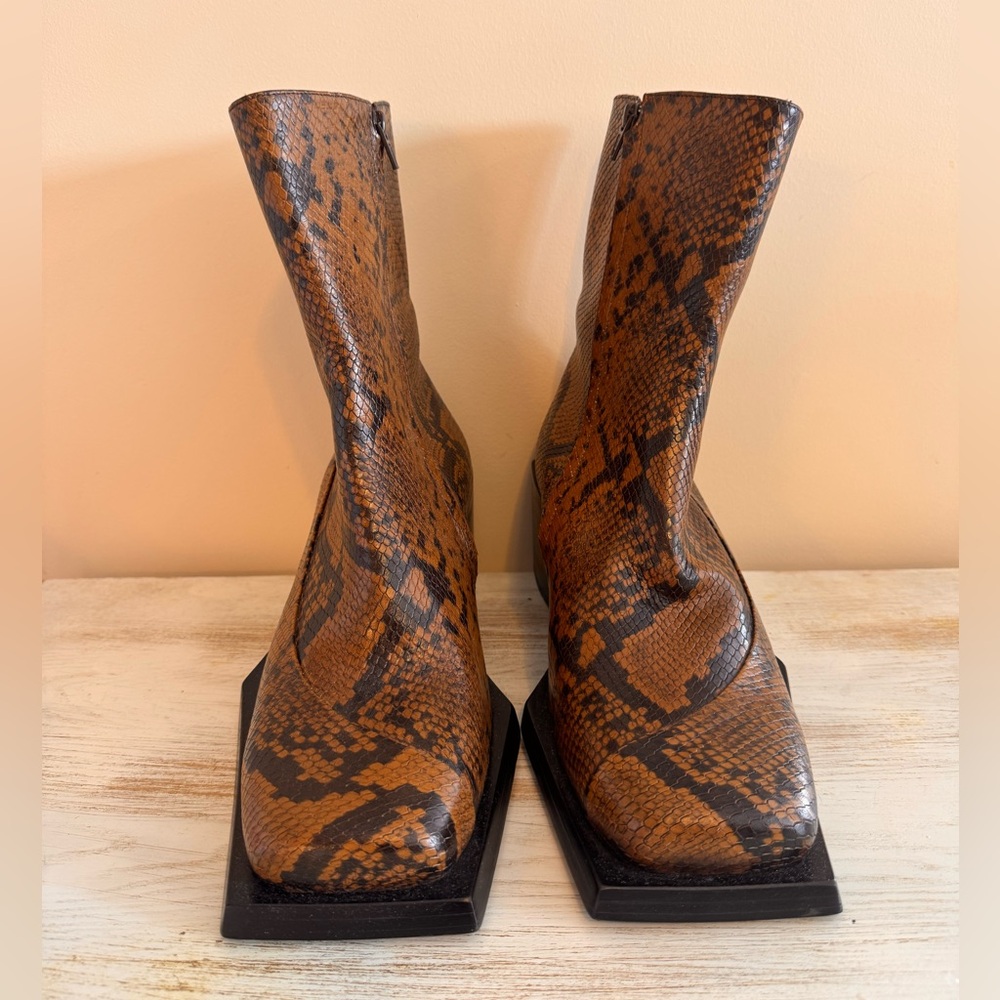 Sunni Dixon Reece Snakeskin boot